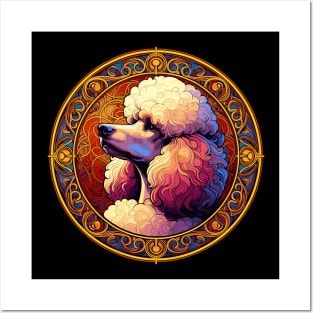 Art Deco Standard Poodle - Cool Poodle Art Posters and Art